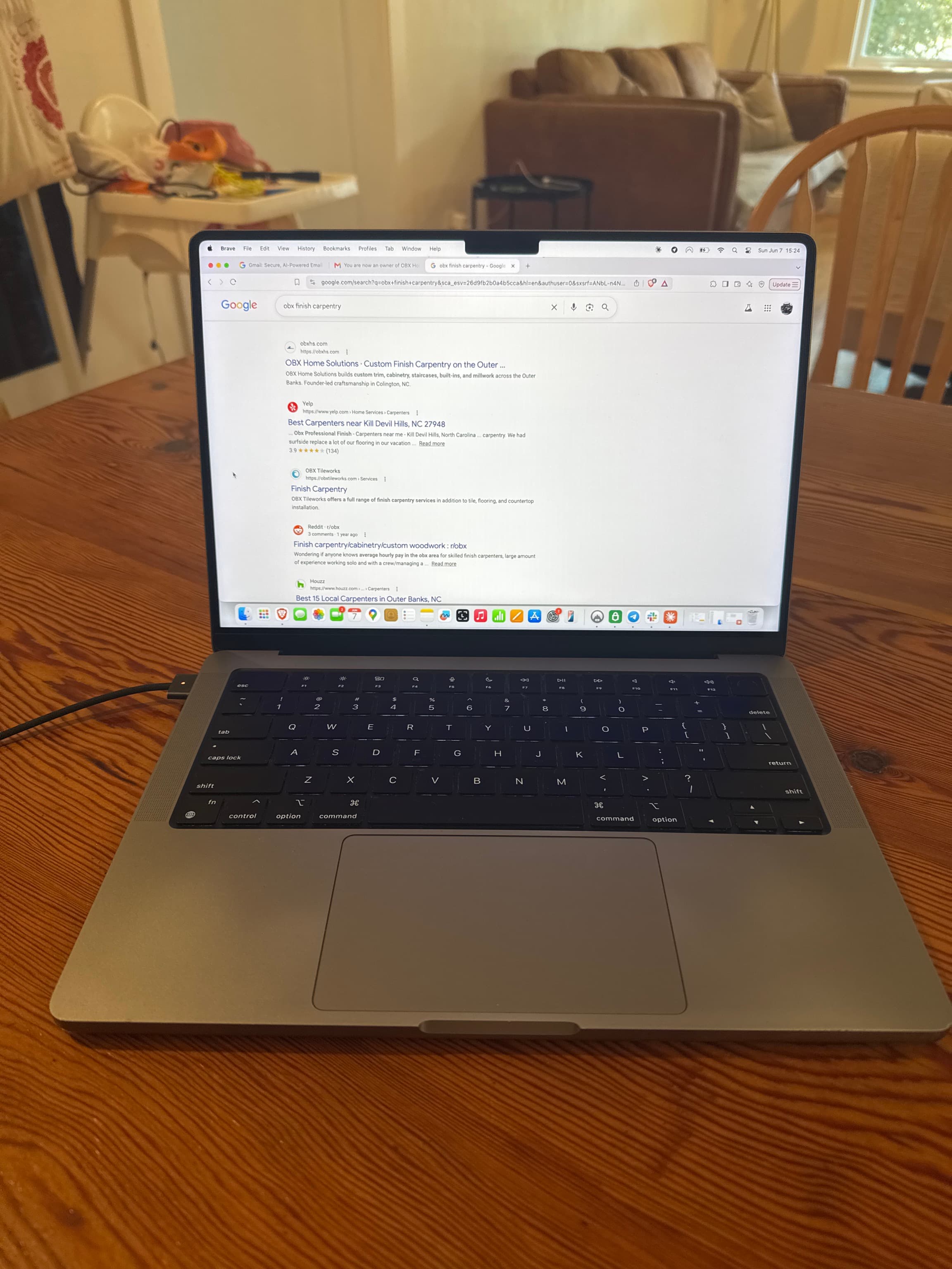 MacBook Laptop with Webcam