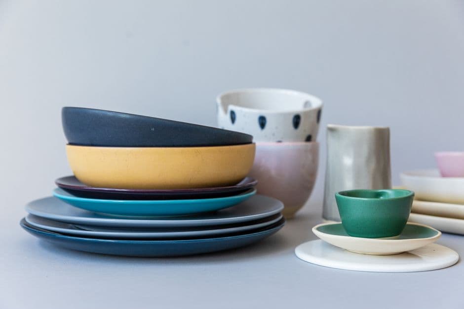 Free Mismatched Dishware Set