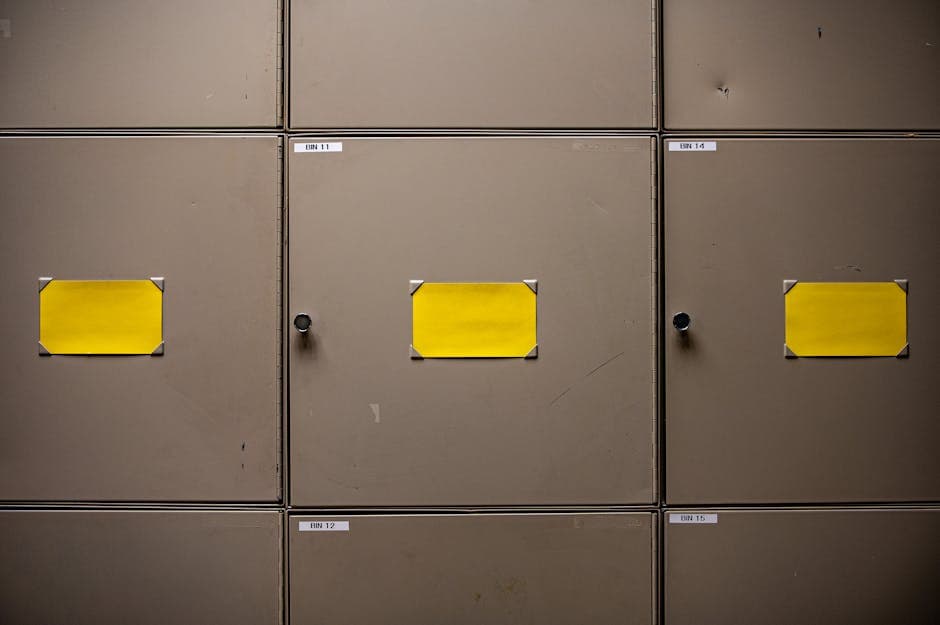 4-Drawer Metal Filing Cabinet